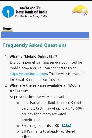 SBI Online Mobile截图1