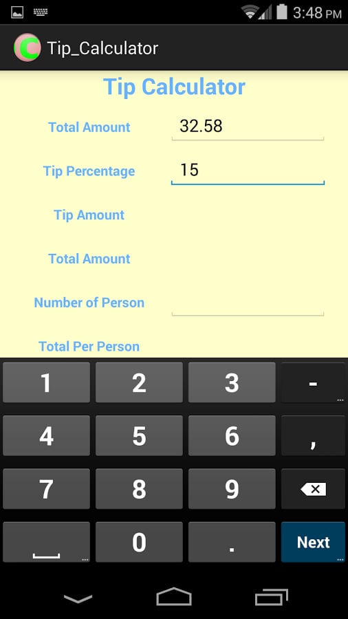 Tip Calculators截图3