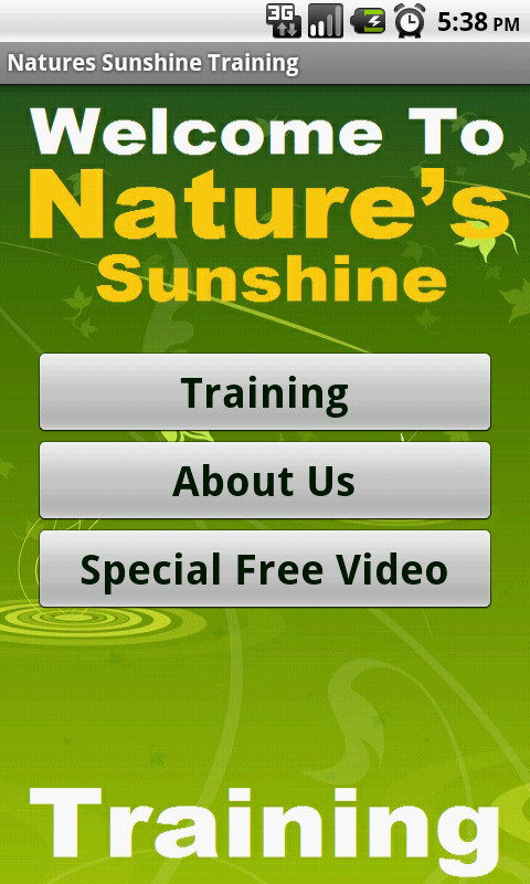 Natures Sunshine Training截图1