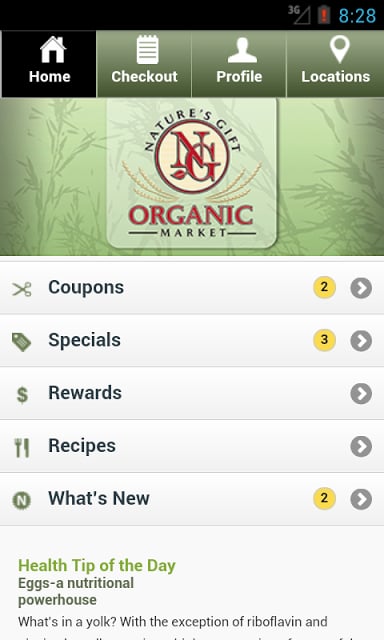 Nature's Gift Organic Market截图3