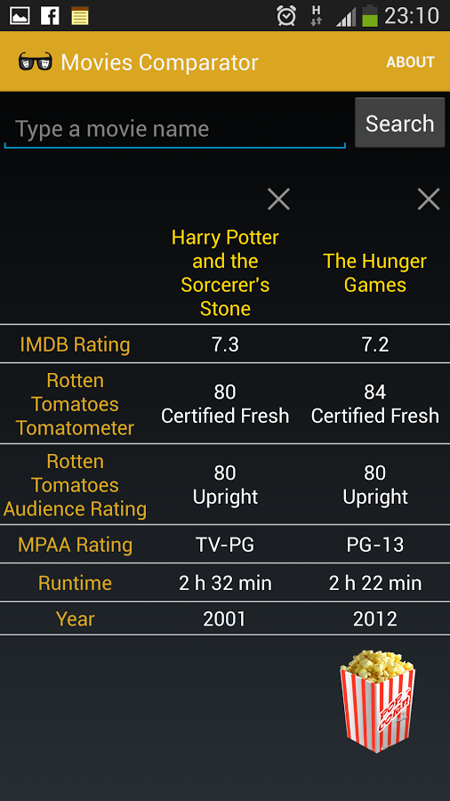 Movie Comparator截图2