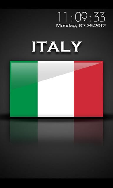 Italy - Flag Screensaver截图3