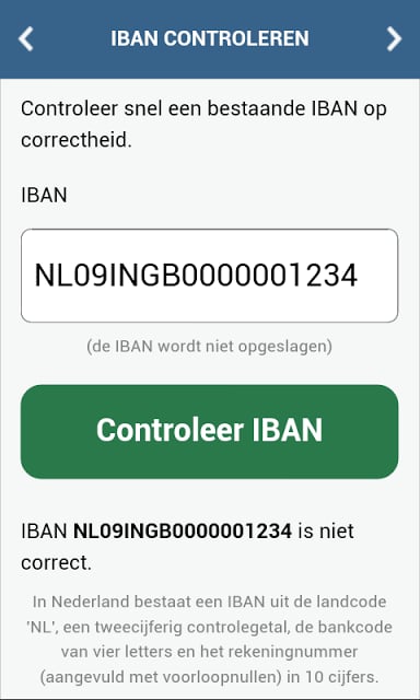 IBAN conversie截图1