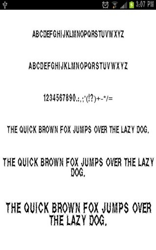 Horror Pack for FlipFont® free截图1