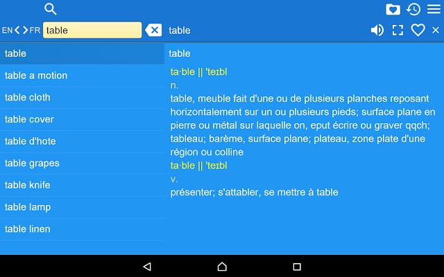 English French Dictionary Free截图2