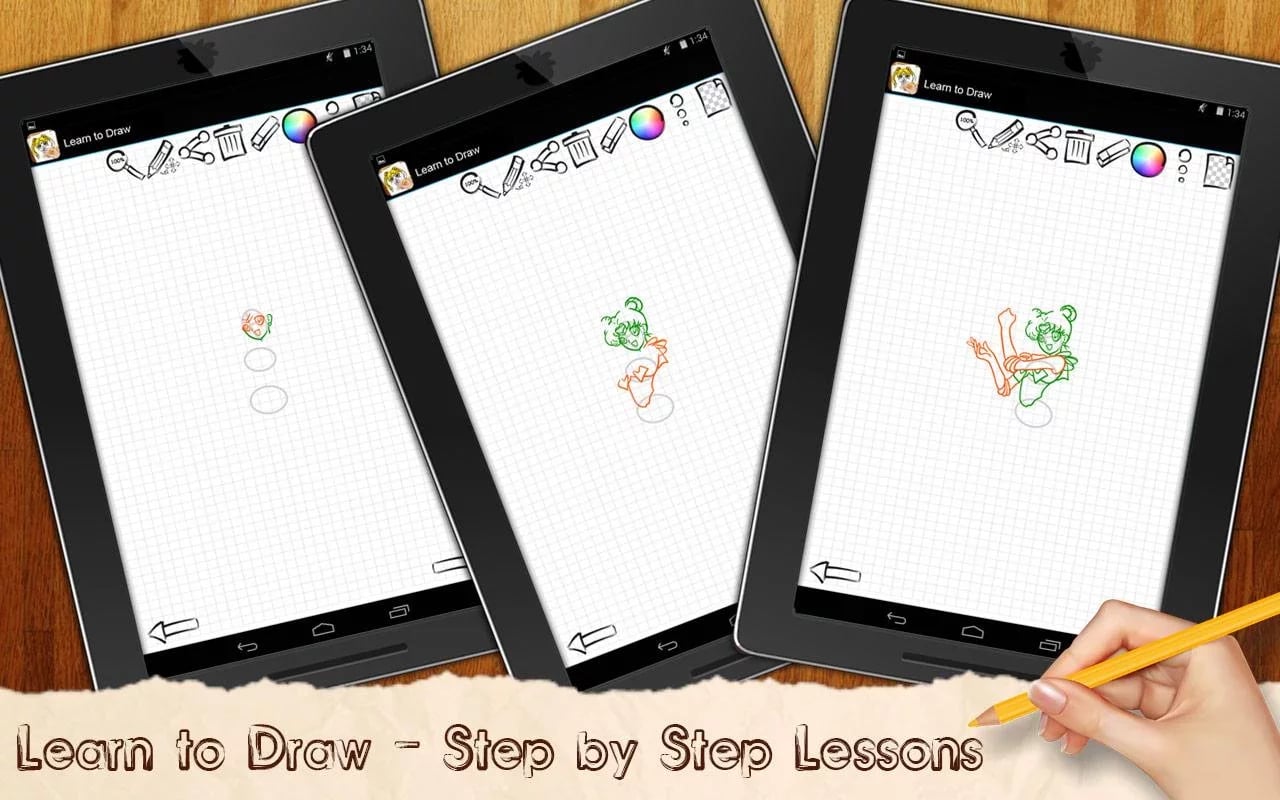 Learn to Draw Sailor Moo...截图1