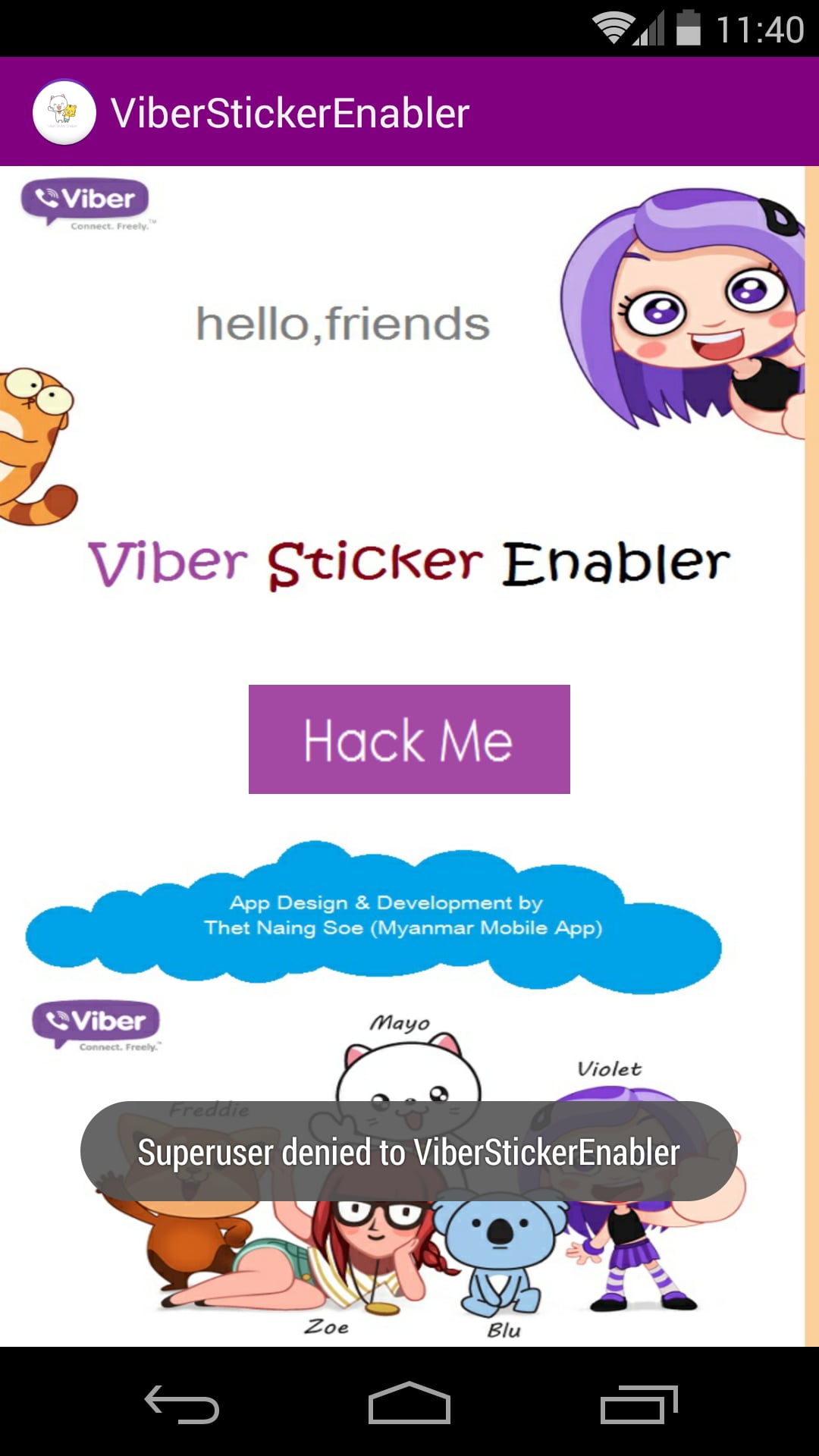 Viber Sticker Enabler截图2