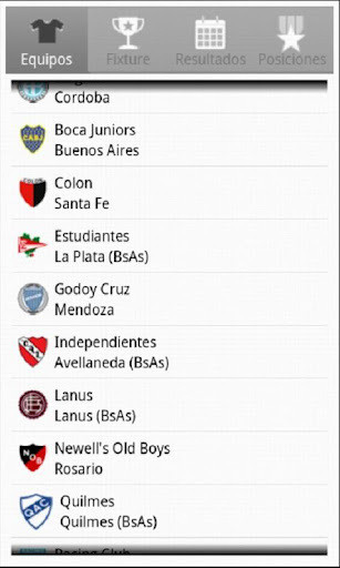 Torneo Inicial Argentina 2012截图2