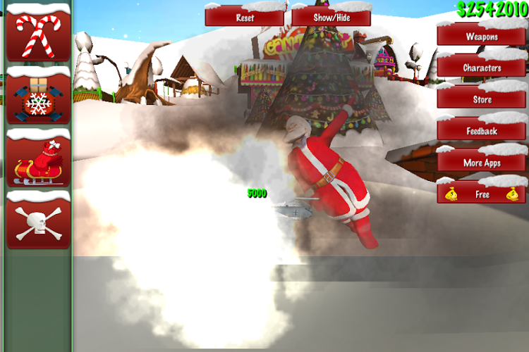 Smash Santa - Elf Kick Fun截图3