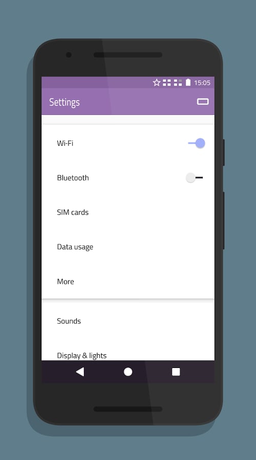 Purple Plot CM Theme主题截图3