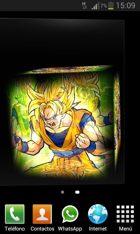 3D Goku Live Wallpaper截图3