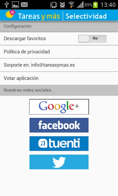 Tareas y m&aacute;s. Selectividad截图10