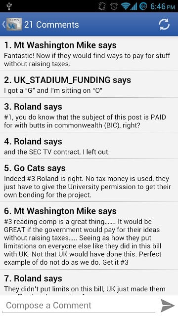 Kentucky Sports Reader截图9