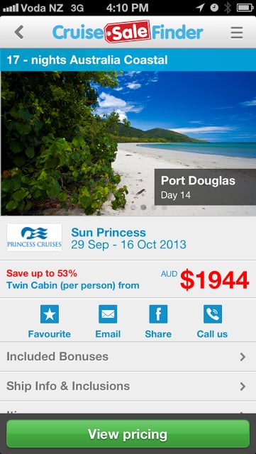 Cruise Sale Finder (NZ)截图1