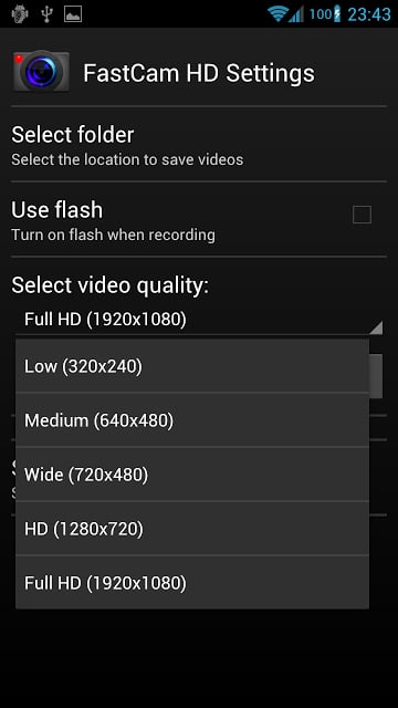 FastCam Quick Video Camera截图3