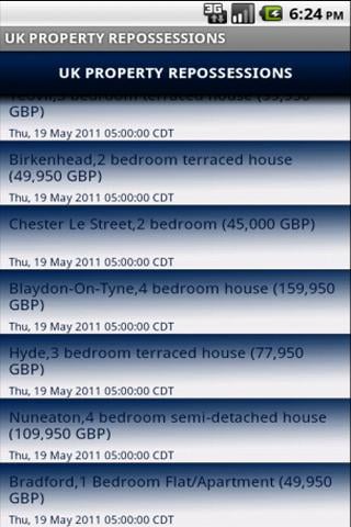 UK Property Repossessions截图1