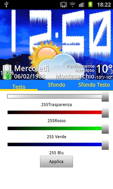 Icone theme Weather,PR.CLK wea截图3