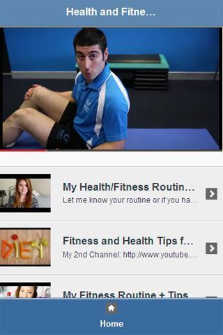 Health and Fitness Tips Video截图2