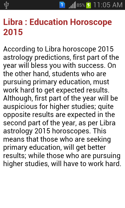 Yearly Horoscope 2015截图1