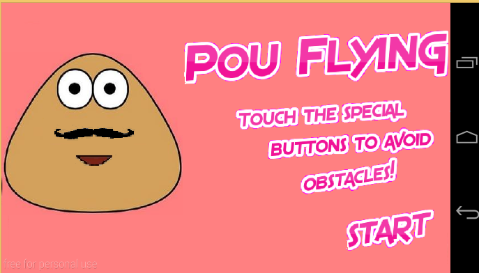 Pou Flying截图1