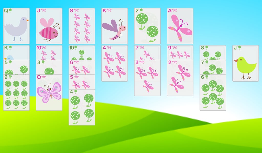 Freecell Spring截图1