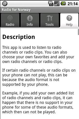 Radio for Norway (free app)截图8