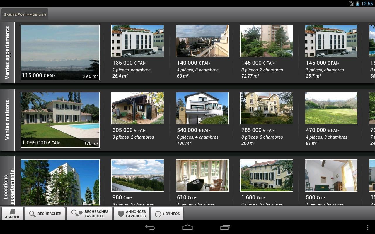 Ste Foy Immobilier HD截图2