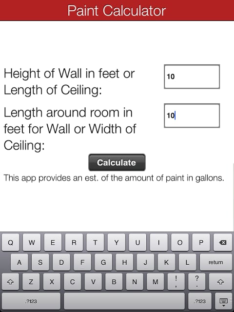 Paint Calculator截图6