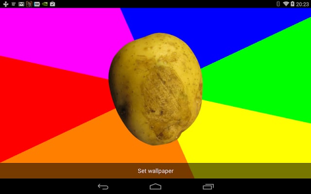 Rotate-O-Potato Live Wallpaper截图4