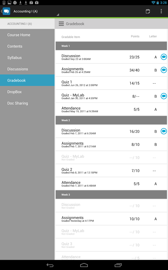 Pearson LearningStudio Courses截图3