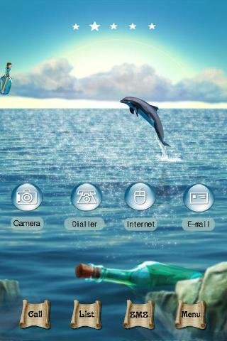 CUKI Themes [3D] Dolphin截图1