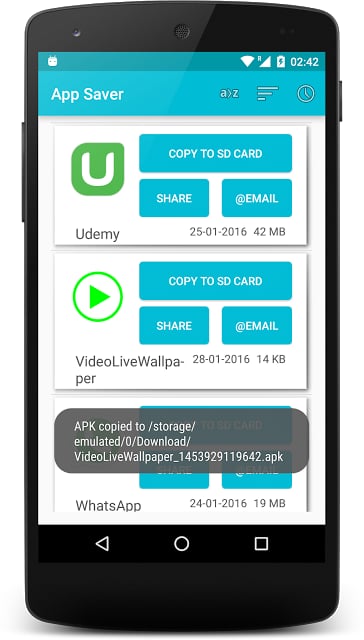 App Saver - APK backup tool截图4