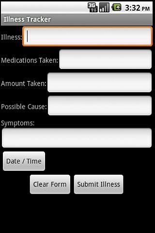 Illness Tracker截图1