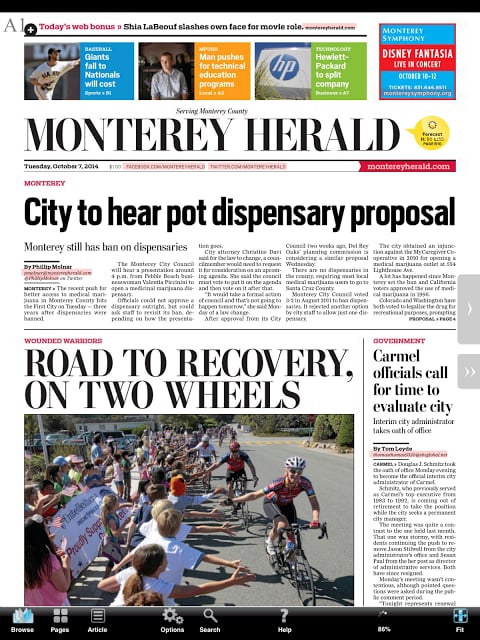 Monterey County Herald截图3