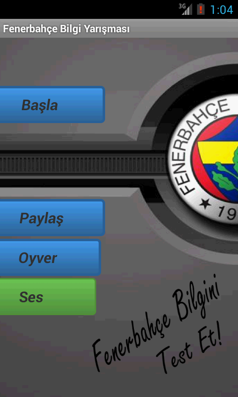 Fenerbah&ccedil;e Bilgi Yarışm...截图8