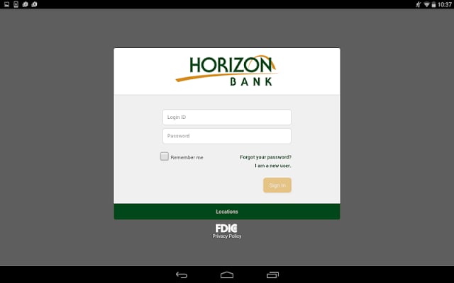 Horizon Bank Mobile Banking截图1