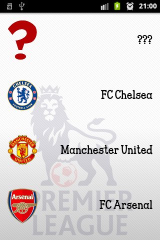 Premier League Memory Game截图2