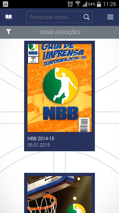 Guia Oficial NBB截图1