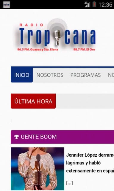Radio Tropicana FM - Ecuador截图4
