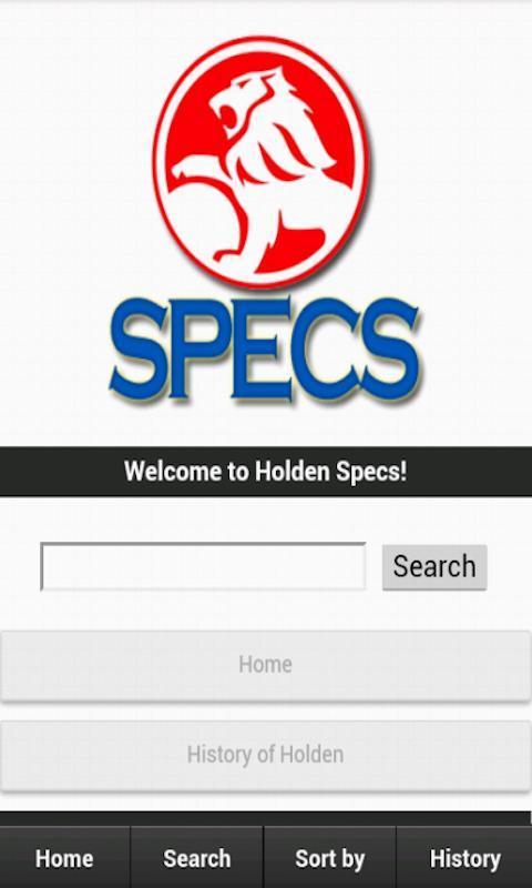 Holden Specs截图1