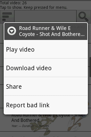 Wile E. Coyote and Road Runner Videos截图2
