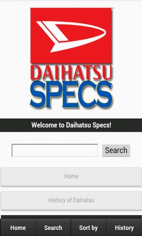 Daihatsu Specs截图1