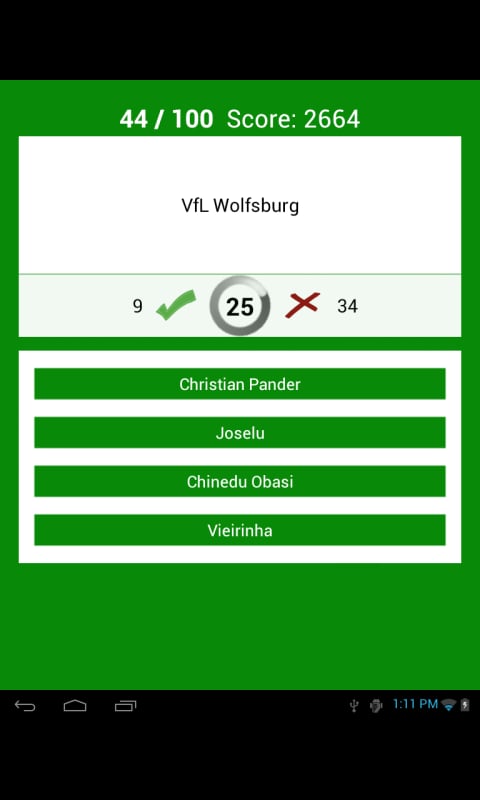 Wer spielt Wo? Bundeslig...截图4