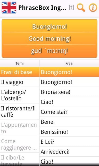 Phrasebook English (GB) Lite截图6