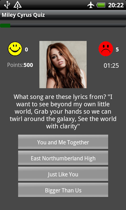 Miley Cyrus Quiz截图4