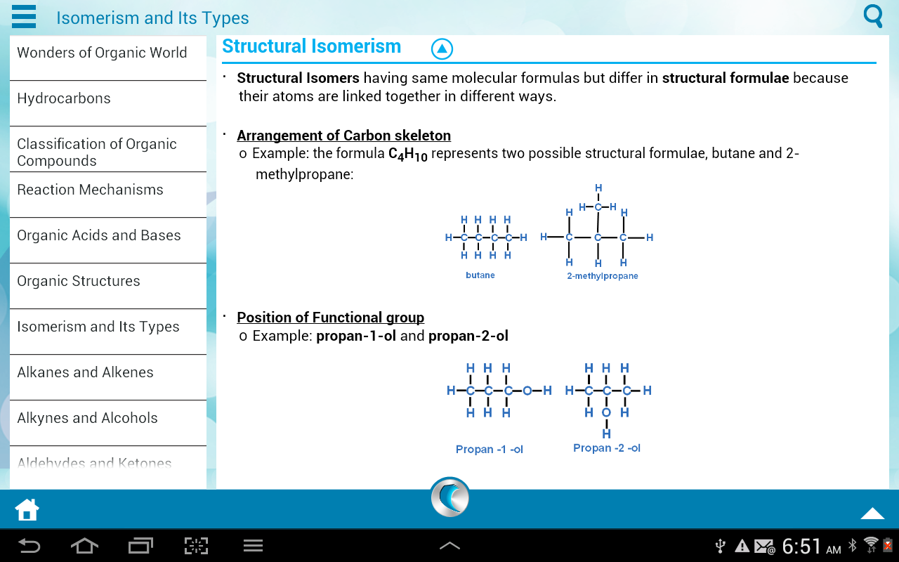 Organic Chemistry by WAGmob截图7