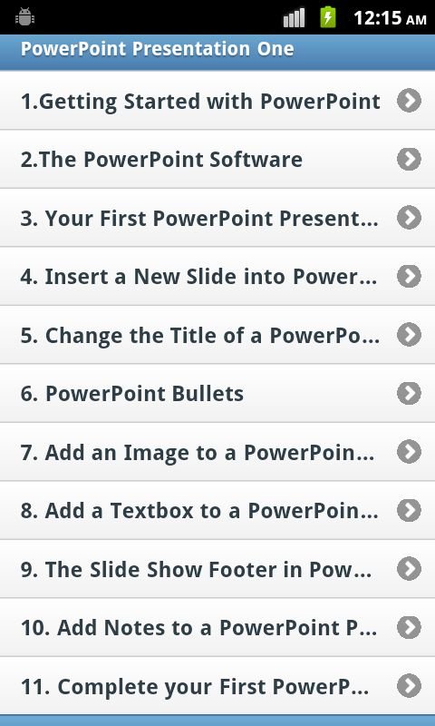 LEARN POWER POINT COMPLETE 1截图3