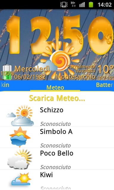 Schizzo theme Weat, PR.CLK wea截图5