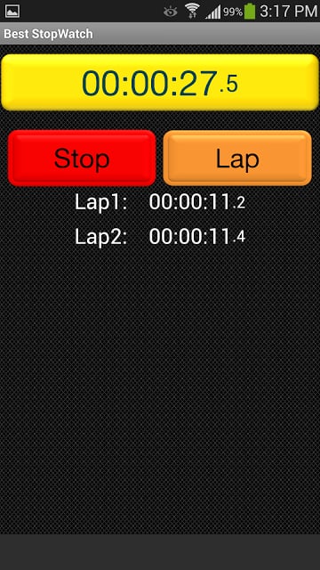 Best StopWatch and Lap Timer截图5