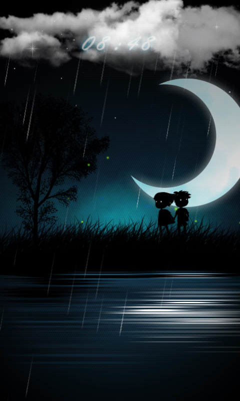 Moon Night Theme-Locker ...截图4